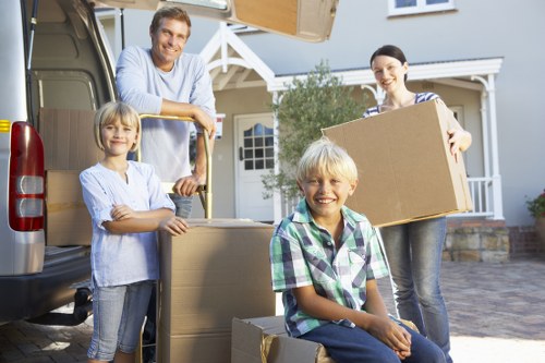 Local Wimbledon removal specialists managing a relocation