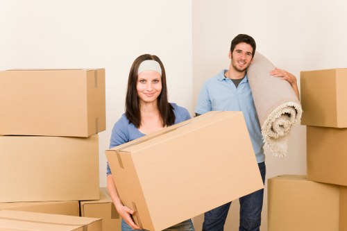 Local man and van service handling office items in Wimbledon