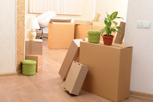 Local moving van used for residential and business transport in Wimbledon