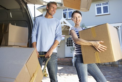 A safe and organised Wimbledon removals service in action