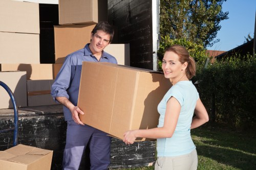 Team planning a Wimbledon removals quote for a family home